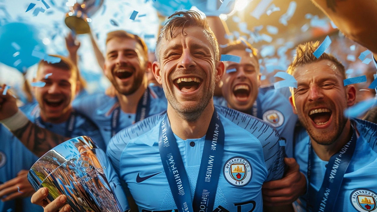 Manchester City schreibt Geschichte: Vierter Premier-League-Titel in Folge